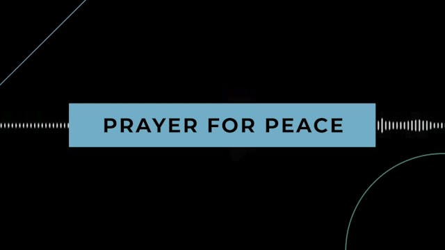 Coffee + Philosophy: A Prayer for Peace