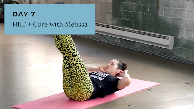 HIIT + Core with Melissa