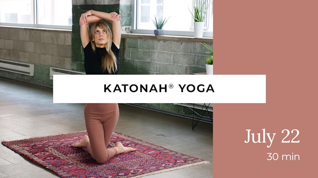 30 Minute Katonah Yoga: Core, Hips + Backbend