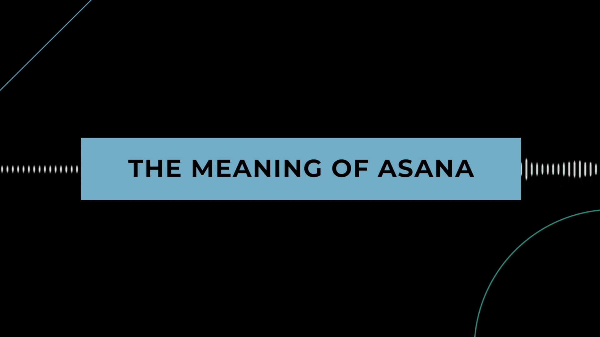 Coffee + Philosophy: The Meaning of Asana