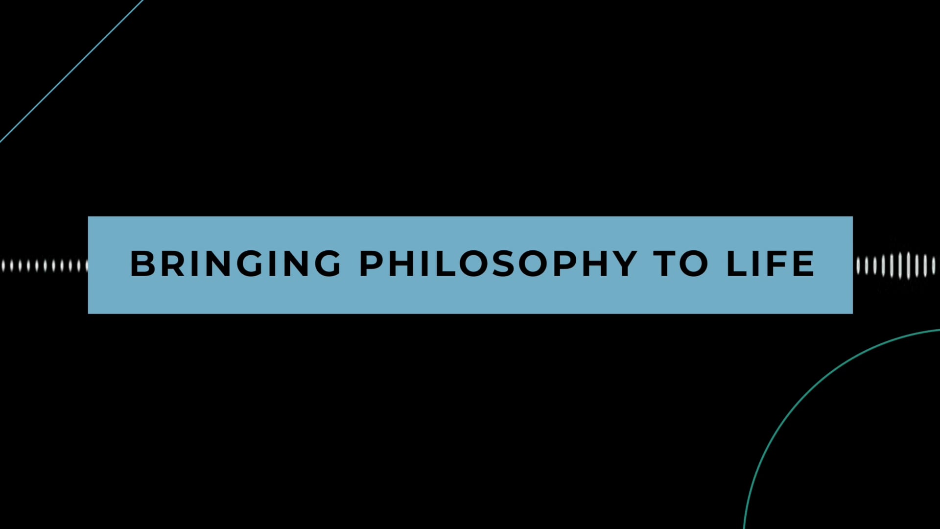 Coffee + Philosophy: Bringing Philosophy to Life