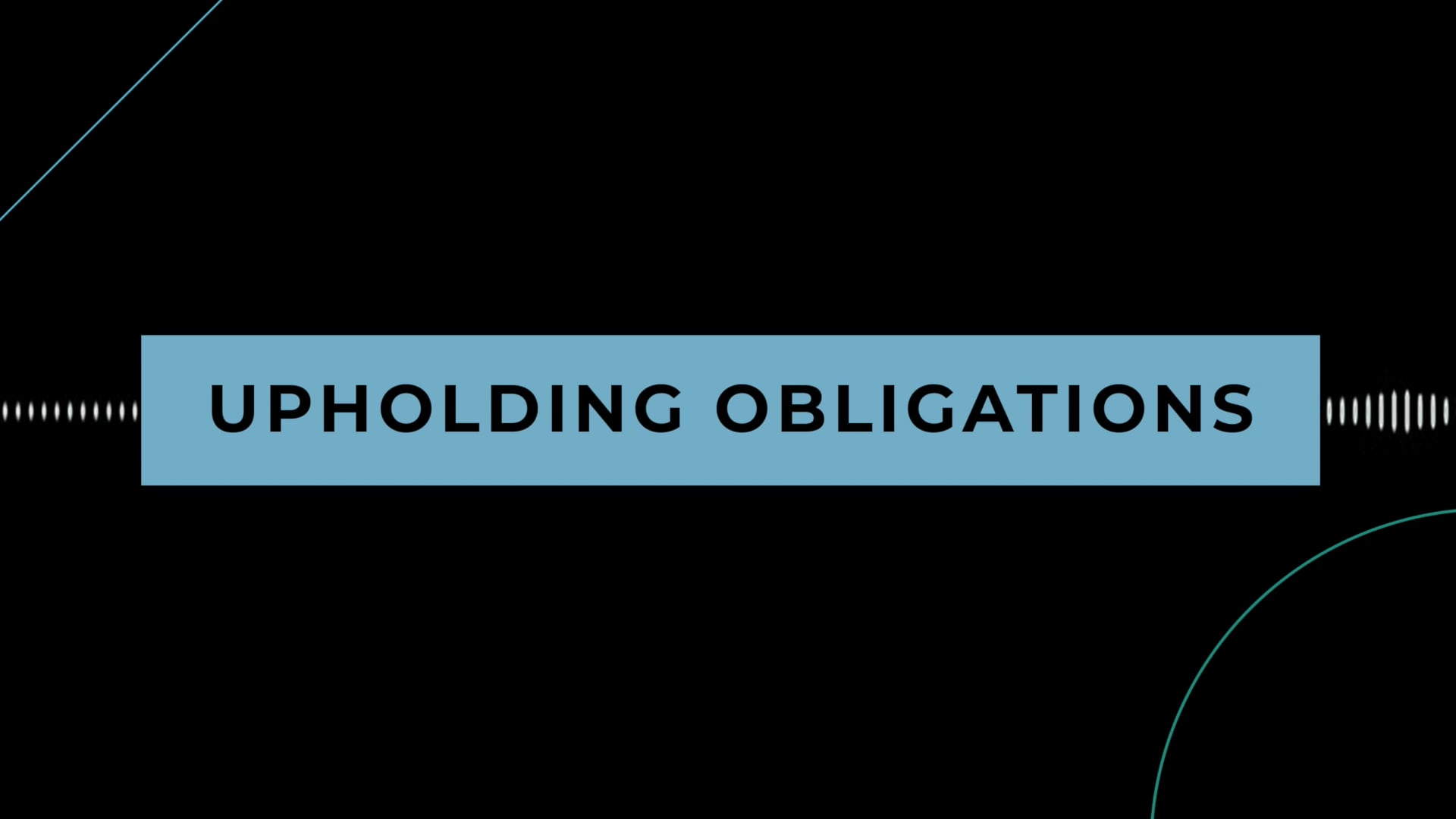 Coffee + Philosophy: Upholding Obligations