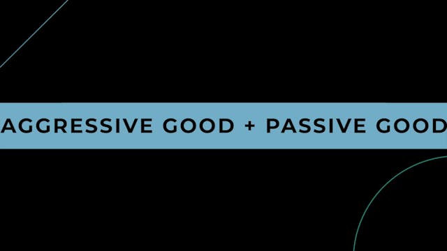 Coffee + Philosophy: Aggressive Good ...