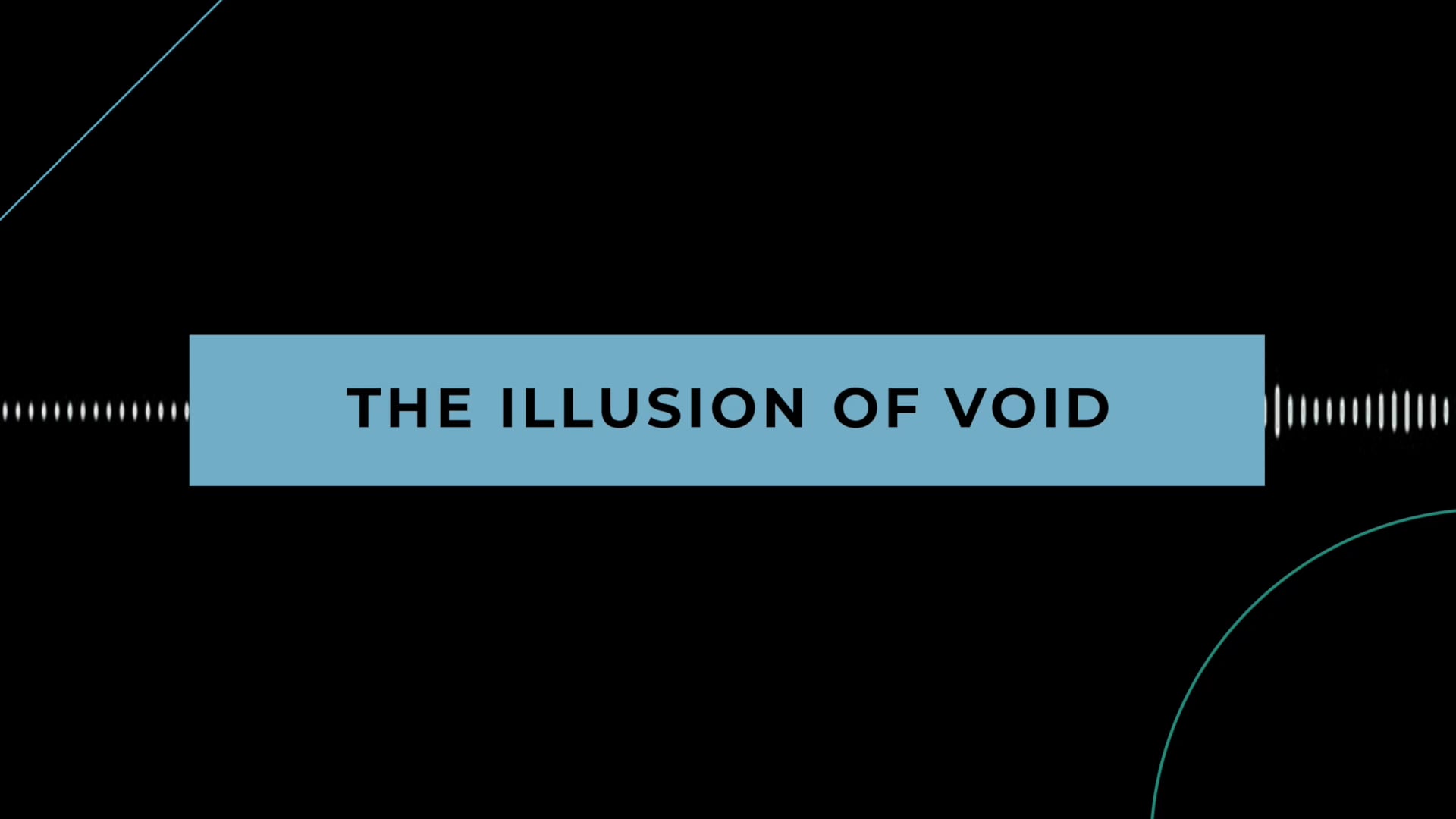 Coffee + Philosophy: The Illusion of Void