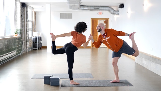 30-Minute Partner Yoga with Chris