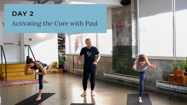 Vinyasa: Activating the Core with Paul
