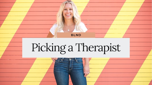 Therapy Talks: Picking your Mental Health Care Provider 