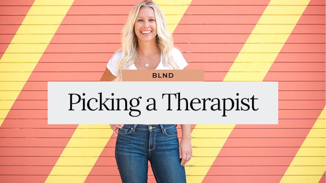 Therapy Talks: Picking your Mental He...