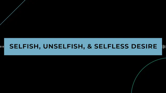 Coffee + Philosophy: Selfish, Unselfi...
