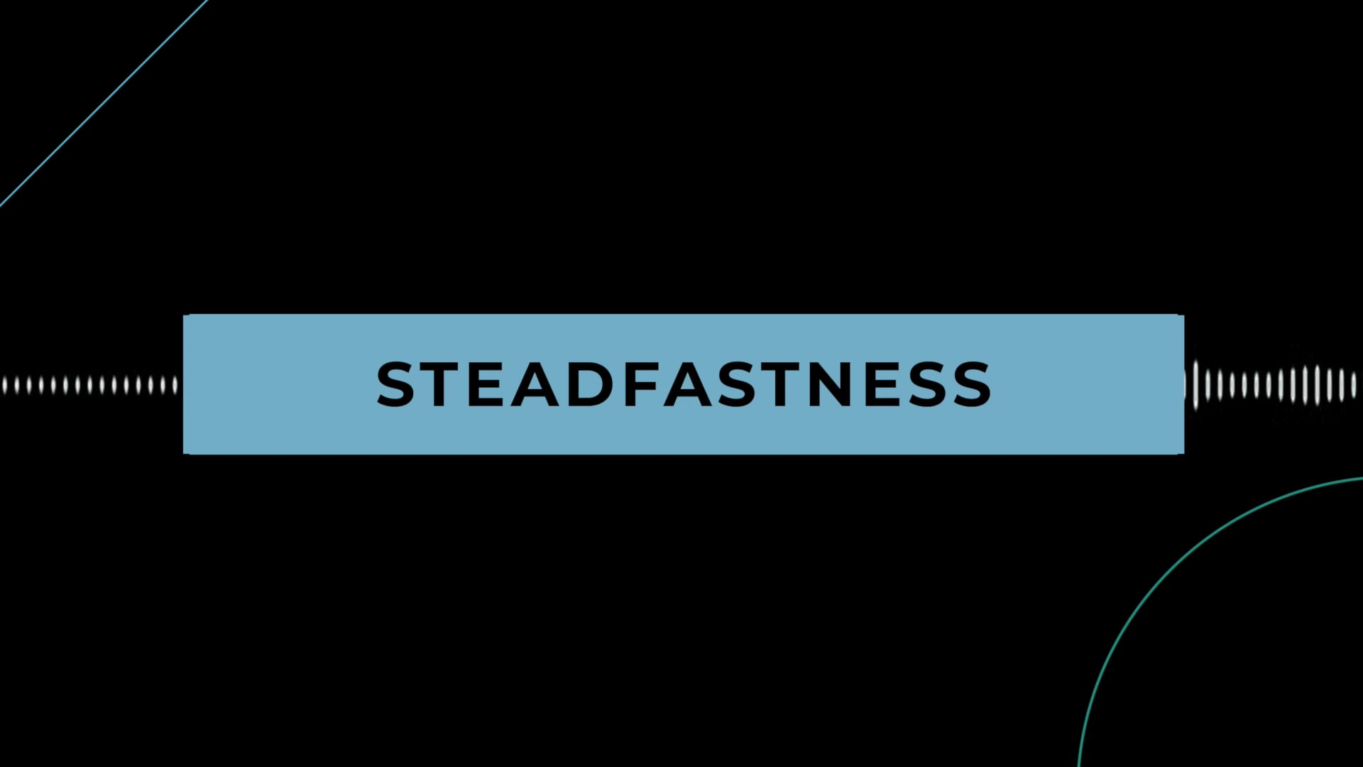 Coffee + Philosophy: Steadfastness