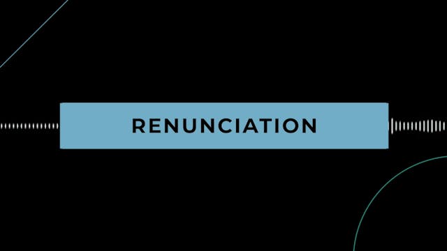 Coffee + Philosophy: Renunciation