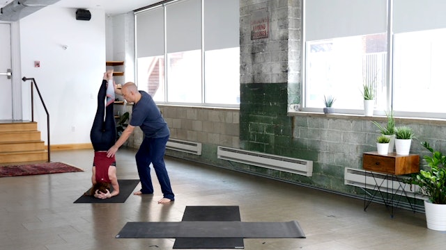 Vinyasa: Working to Headstand with Paul 