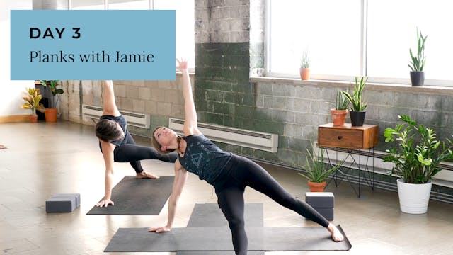Vinyasa: Planks with Jamie