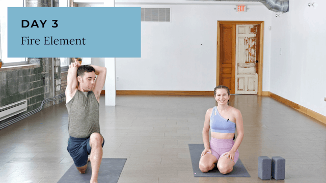 Fire Element Flow with Casey