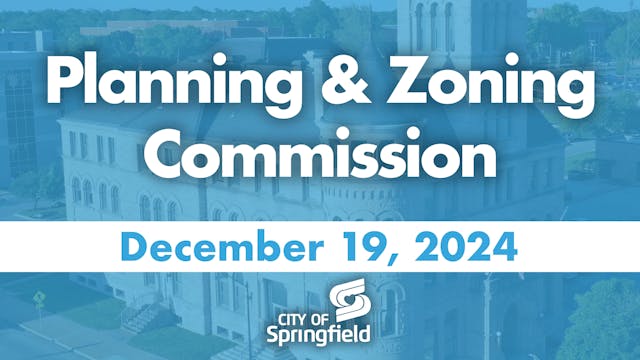 Planning & Zoning Commission - Decemb...