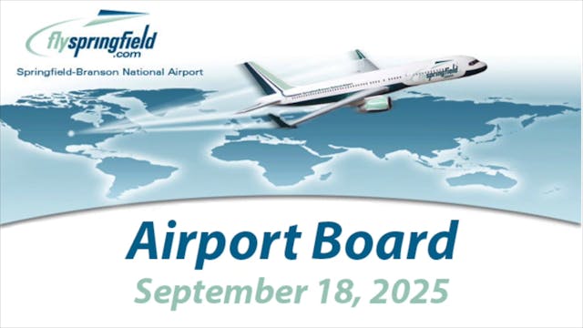 Airport Board Meeting - September 18,...