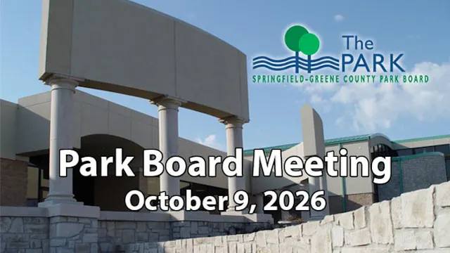 Park Board Meeting - October 9, 2026