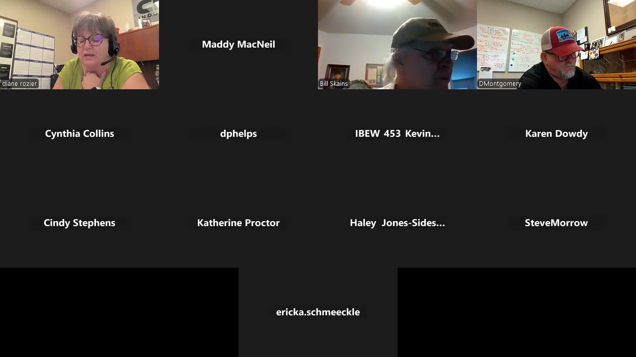 State of the Workforce Committee Meeting - September 12, 2024