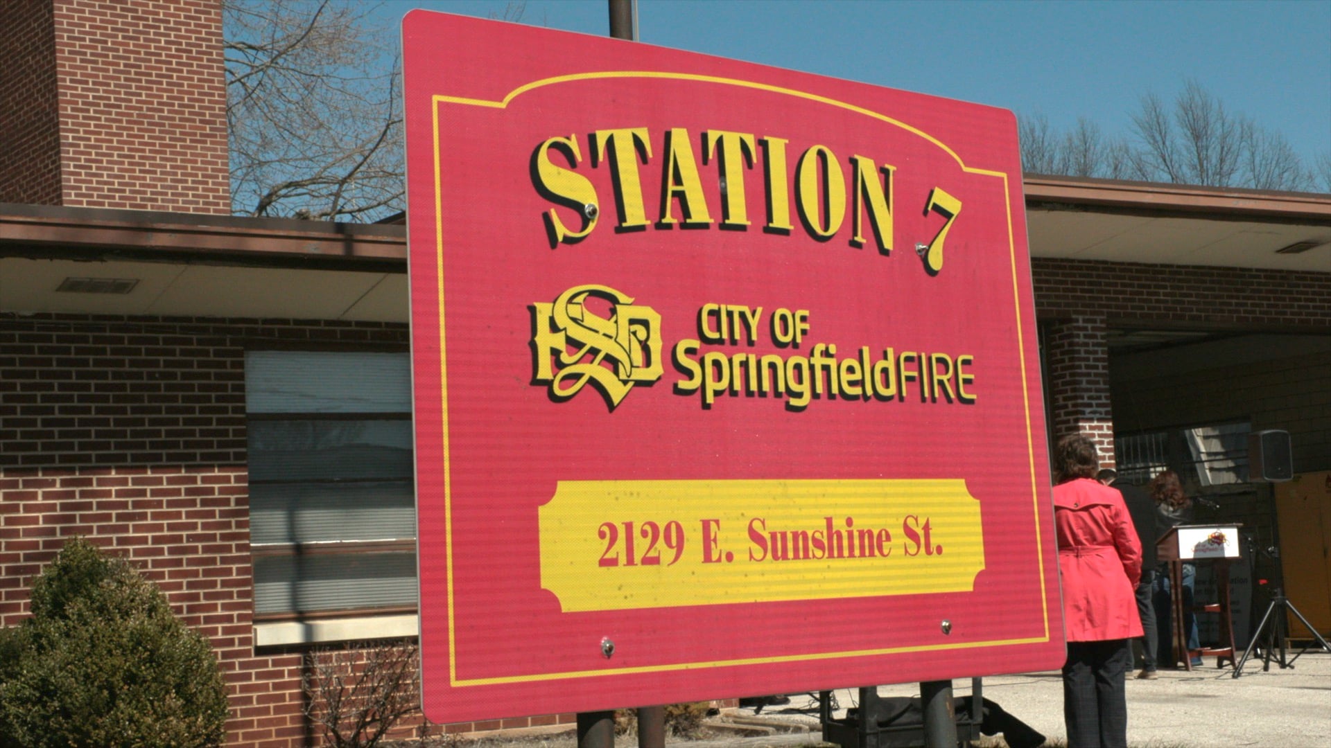 Springfield Fire Department                  Station #7 Demolition Ceremony