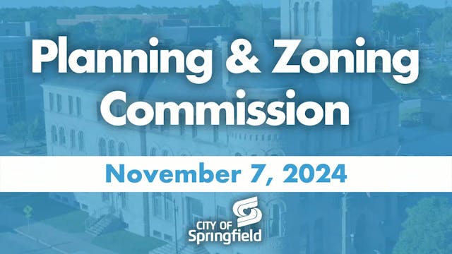 Planning & Zoning Commission - Novemb...