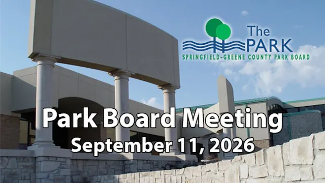 Park Board Meeting - September 11, 2026