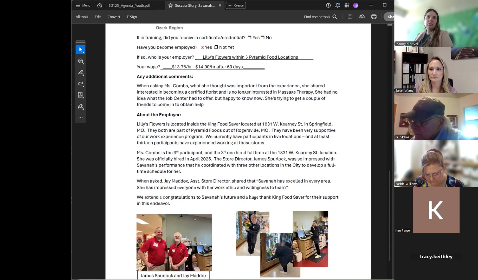 Youth Committee Meeting - May 21, 2025