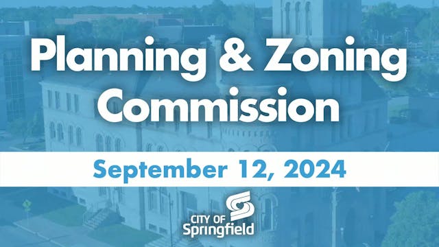 Planning & Zoning Commission - Septem...