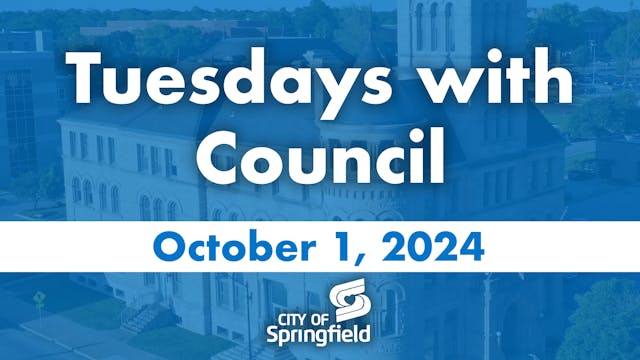 Tuesdays with Council - October 1, 2024