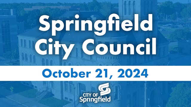 City Council Meeting - October 21, 2024