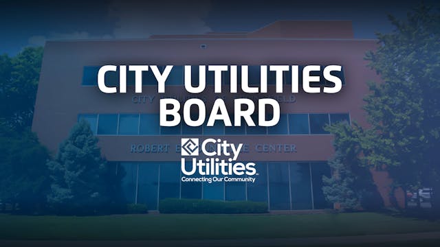 City Utilities Board Meeting - June 2...