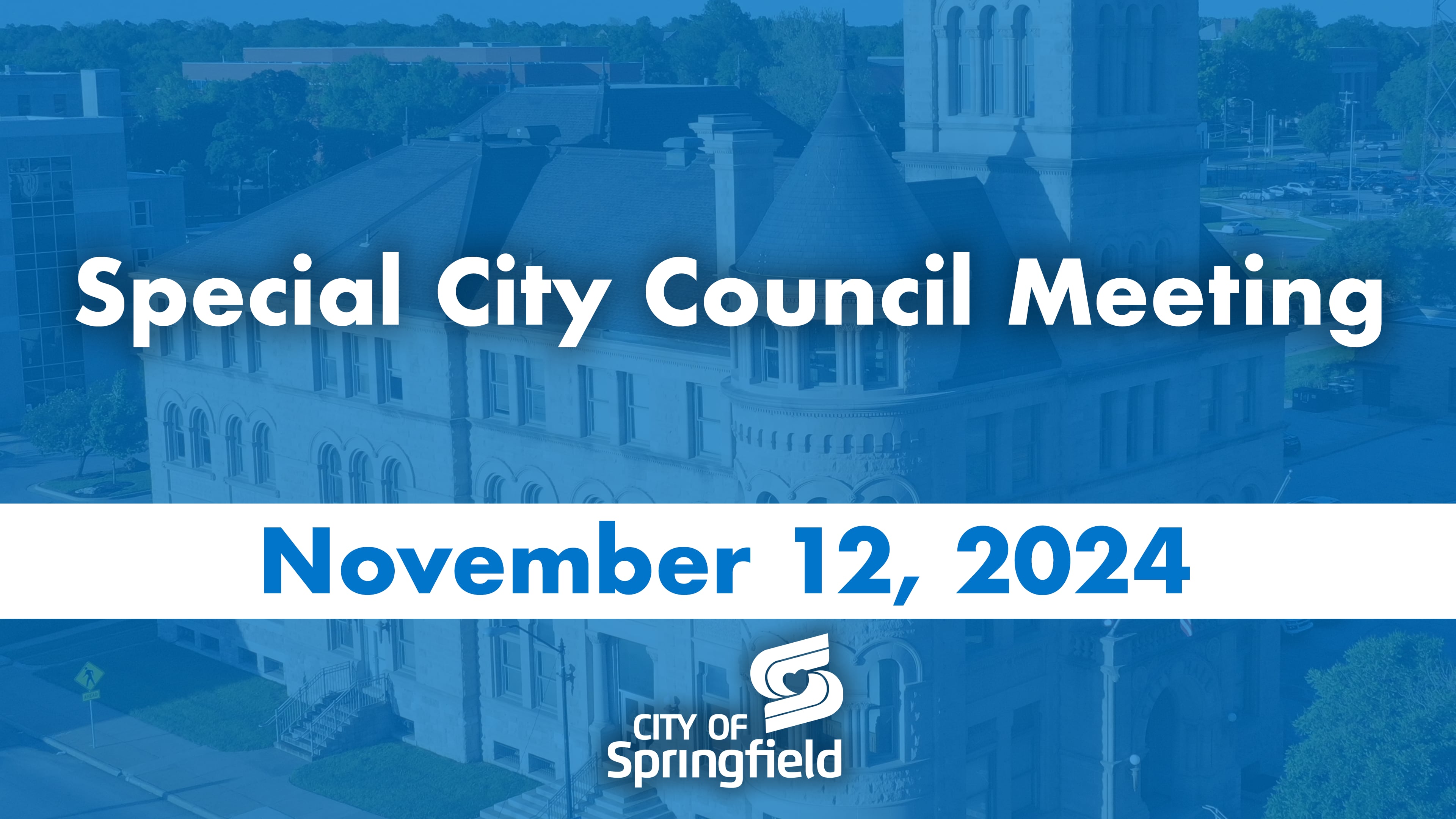 Special City Council Meeting - November 12, 2024