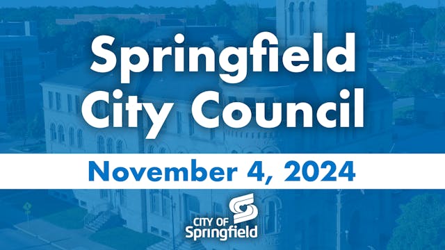 City Council Meeting - November 4, 2024