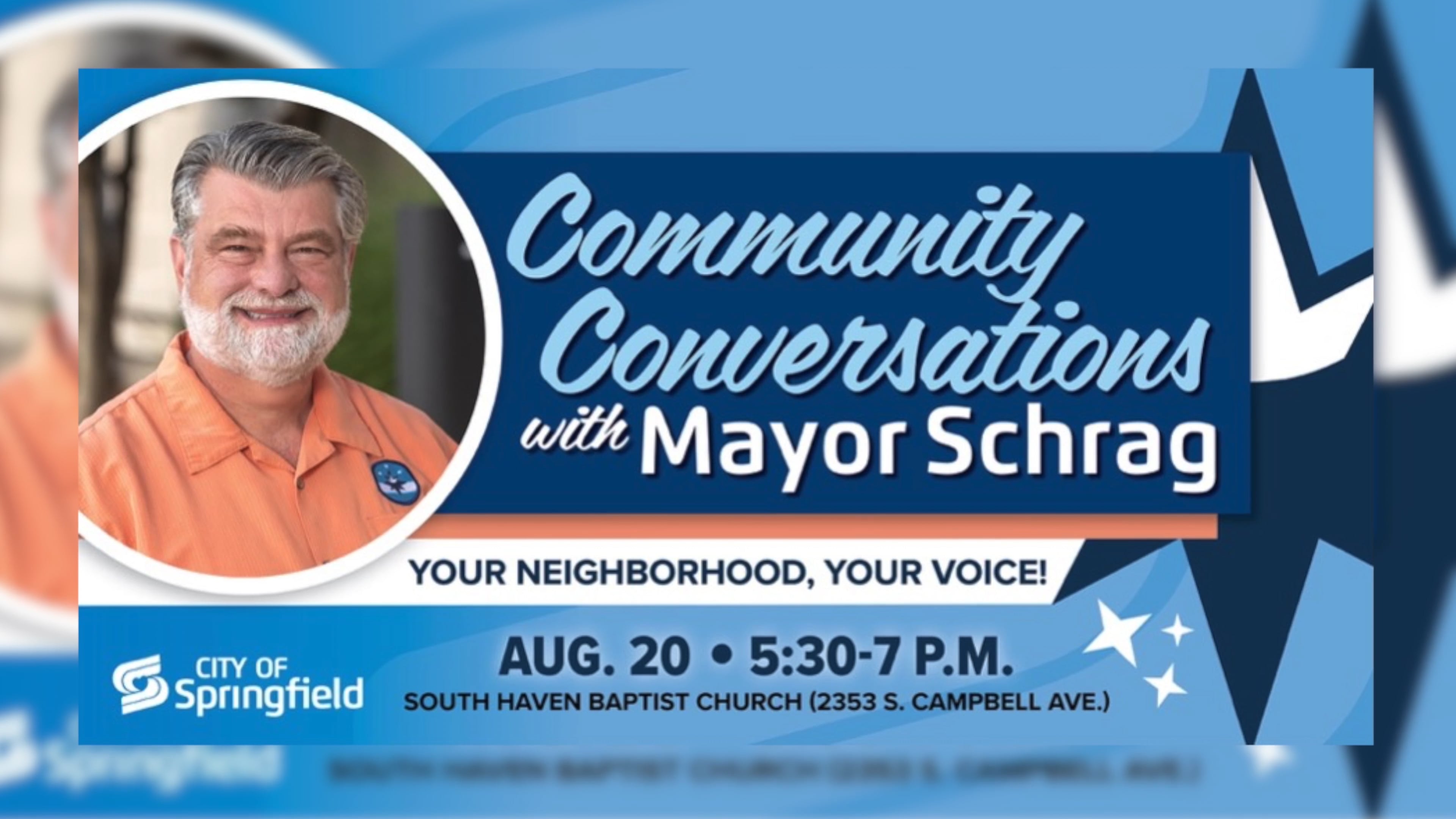 Community Conversations with Mayor Schrag