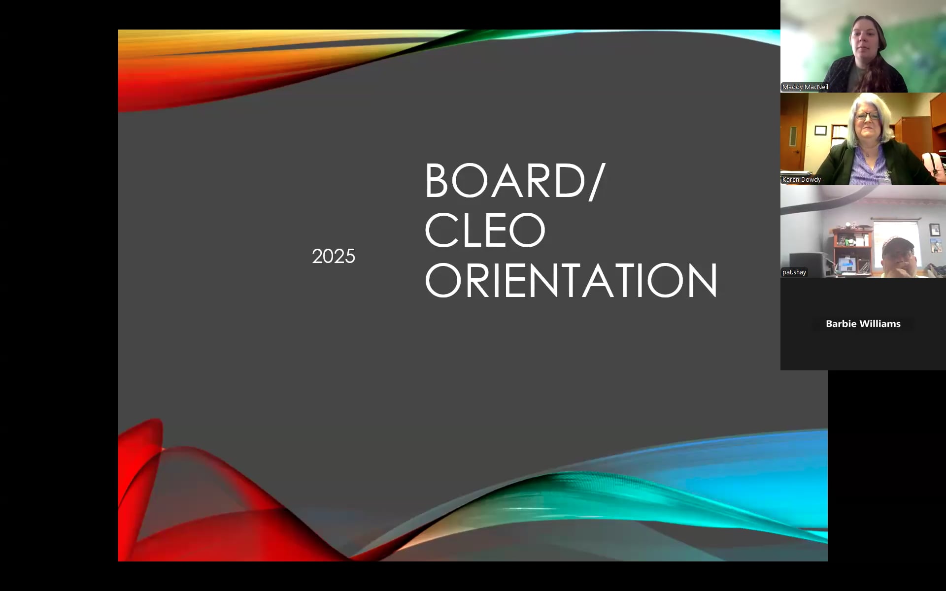 Training - May 12, 2025