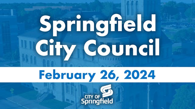 City Council Meeting - February 26, 2024