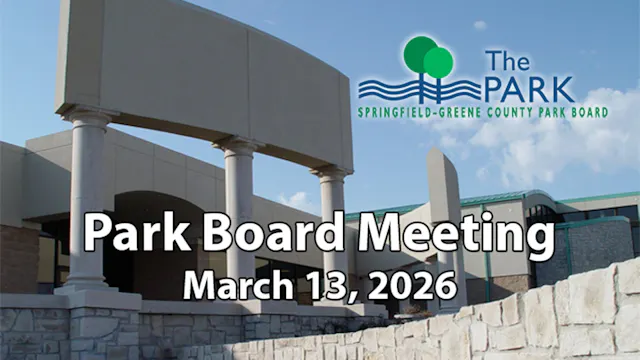 Park Board Meeting - March 13, 2026