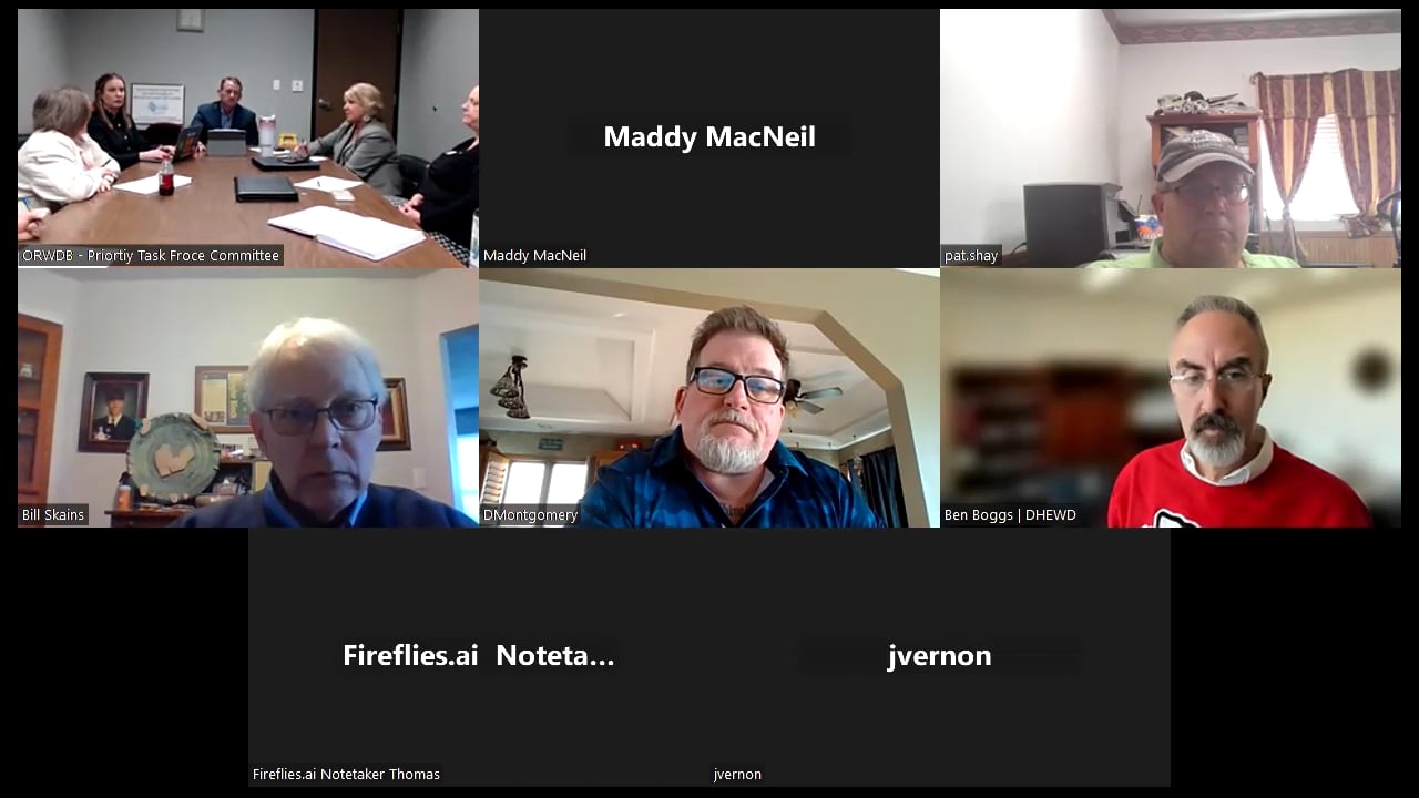 Priority Taskforce Committee Meeting - February 8, 2024