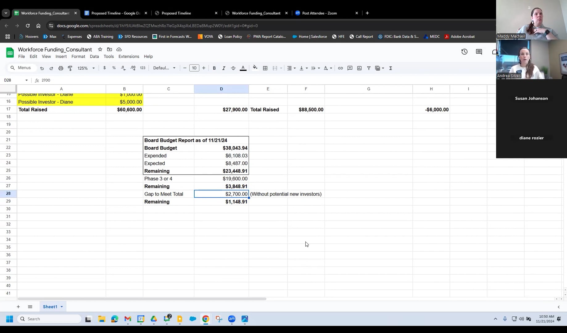 ORWDB Meeting - November 21, 2024