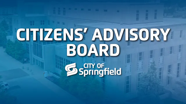 Citizens’ Advisory Board Meeting - Fe...