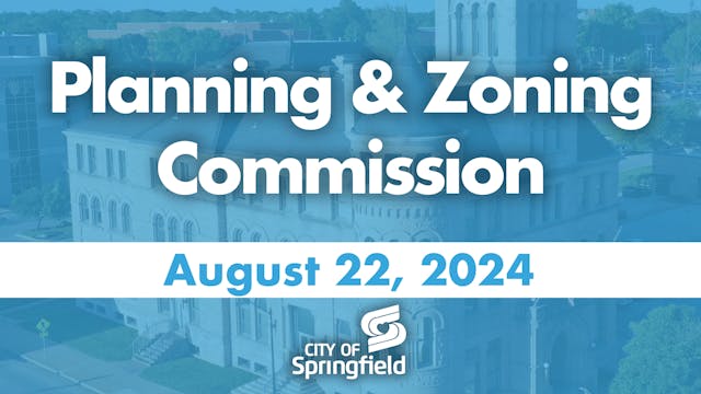 Planning & Zoning Commission - August...