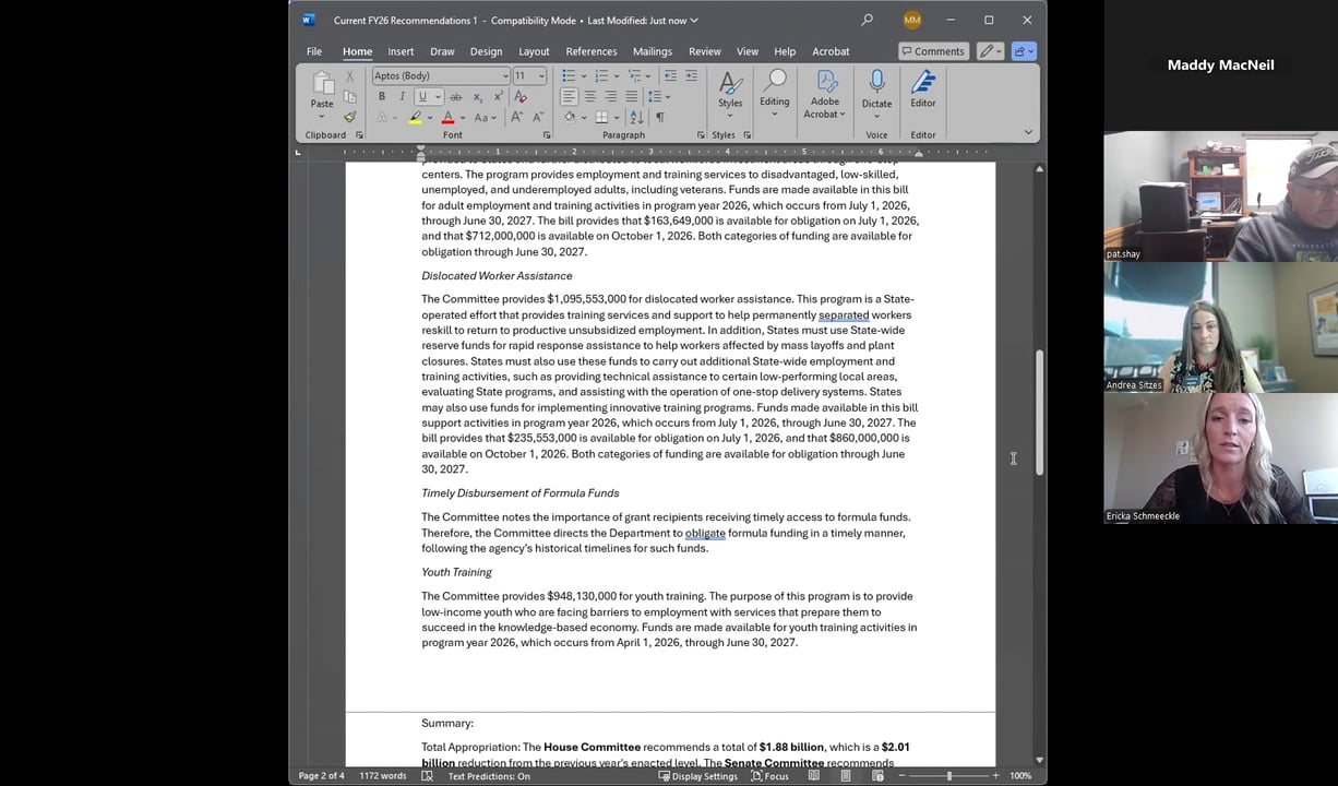 ORWDB Meeting - October 1, 2025