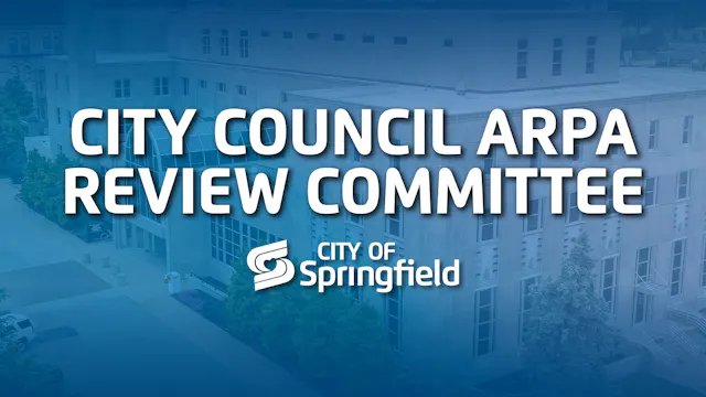City Council ARPA Review Committee - ...