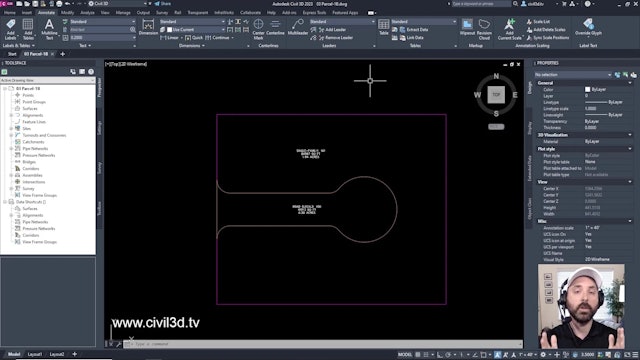 03 Subdividing a Parcel with a Free-Form Segment