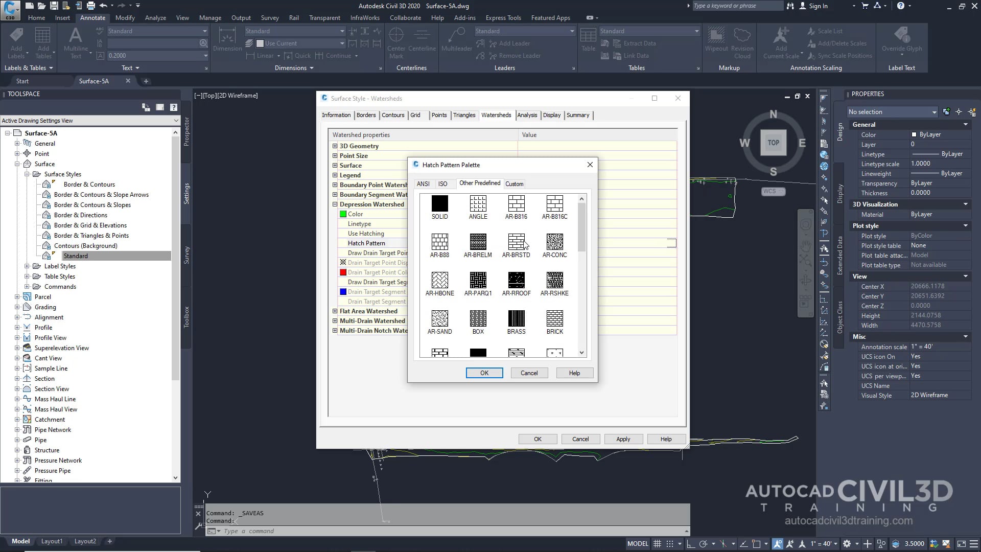 17 Configuring a Style for Watershed Display
