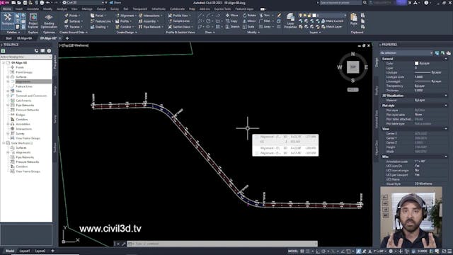 09 Editing an Offset Alignment