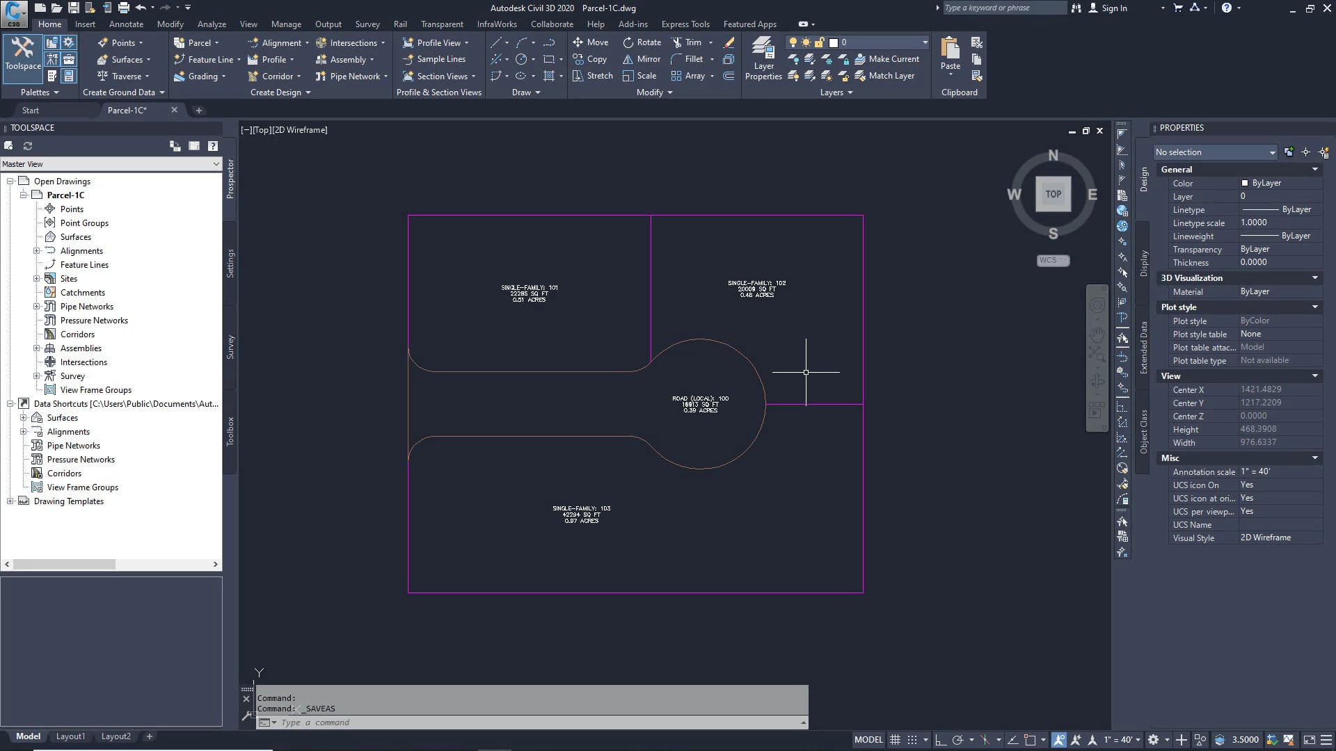 03 Subdividing a Parcel with a Slide Line