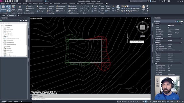 07 Editing the Grading Elevation