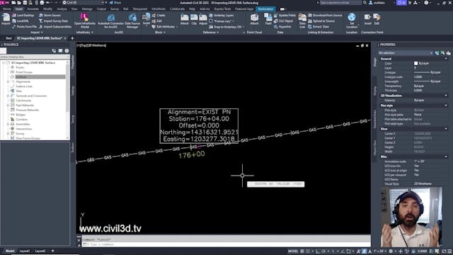 05 Importing LIDAR XML Surface