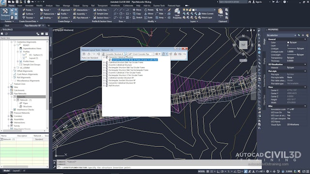 02 Creating a Pipe Network by Layout