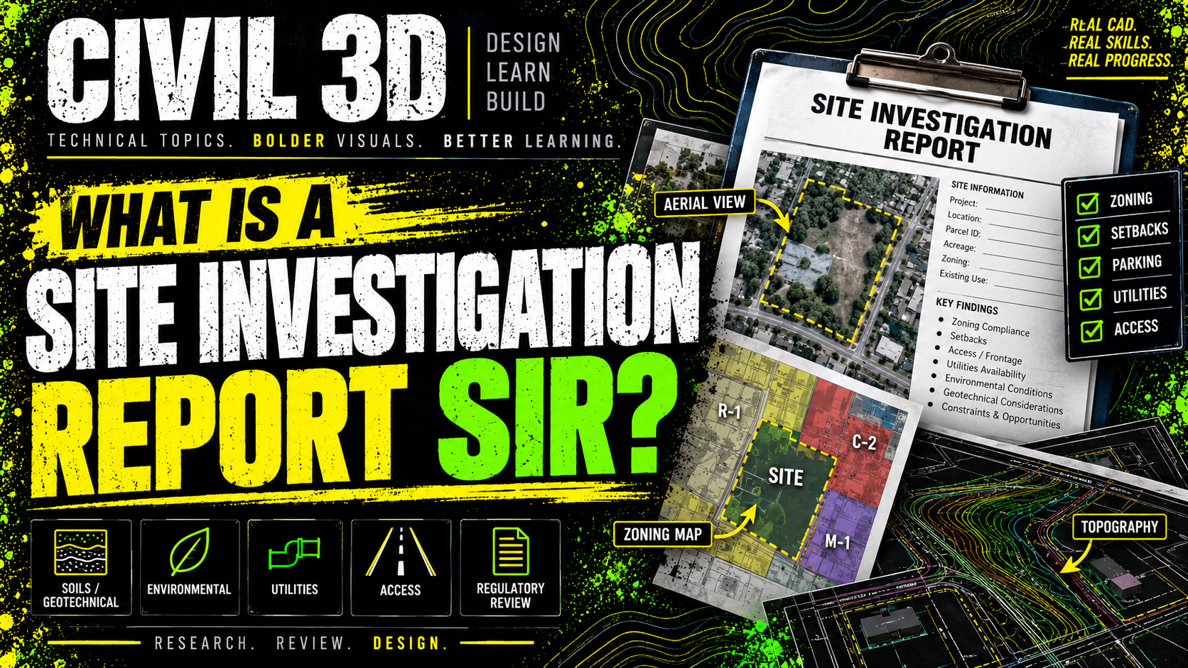 02 What is a Site Investigation Report (SIR)